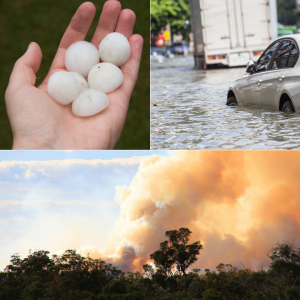 Hail, cyclones, fires. Extreme weather in sydney